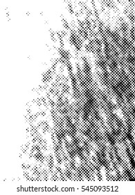 Distressed overlay Vector grunge halftone background. Halftone dots vector texture.