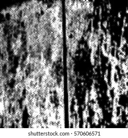 Distressed overlay Vector grunge halftone background. Halftone dots vector texture. EPS10