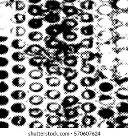 Distressed overlay Vector grunge halftone background. Halftone dots vector texture. EPS10