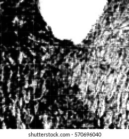 Distressed overlay Vector grunge halftone background. Halftone dots vector texture. EPS10