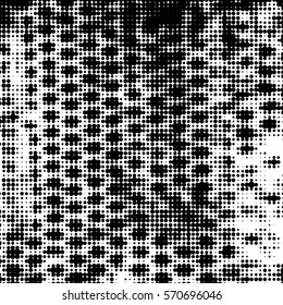 Distressed overlay Vector grunge halftone background. Halftone dots vector texture. EPS10