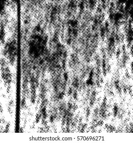 Distressed overlay Vector grunge halftone background. Halftone dots vector texture. EPS10