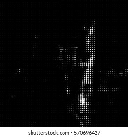 Distressed overlay Vector grunge halftone background. Halftone dots vector texture. EPS10