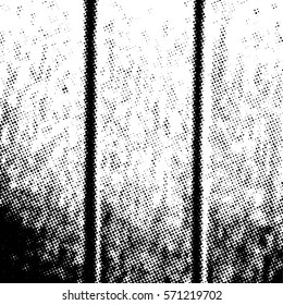 Distressed overlay Vector grunge halftone background. Halftone dots vector texture. EPS10