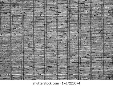 Distressed overlay wicker vine texture. grunge black and white background. abstract halftone vector illustration