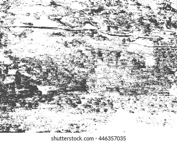 Distressed overlay wooden bark texture in grunge style