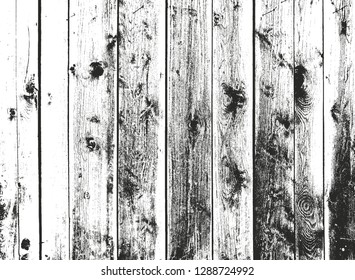 Distressed overlay wooden plank texture, grunge background. abstract halftone vector illustration