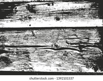 Distressed overlay wooden plank texture, grunge background. abstract halftone vector illustration