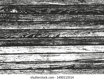Distressed overlay wooden plank texture, grunge background. abstract halftone vector illustration