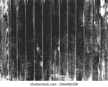 Distressed overlay wooden plank texture, grunge background. abstract halftone vector illustration