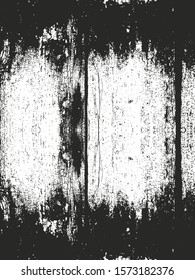 Distressed overlay wooden plank texture, grunge background. abstract halftone vector illustration