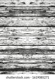Distressed overlay wooden plank texture, grunge background. abstract halftone vector illustration
