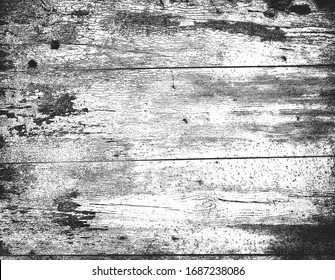 Distressed overlay wooden plank texture, grunge background. abstract halftone vector illustration