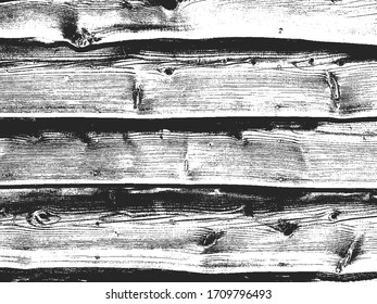 Distressed overlay wooden plank texture, grunge background. abstract halftone vector illustration
