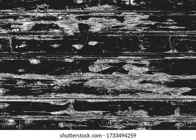 Distressed overlay wooden plank texture, grunge background. abstract halftone vector illustration