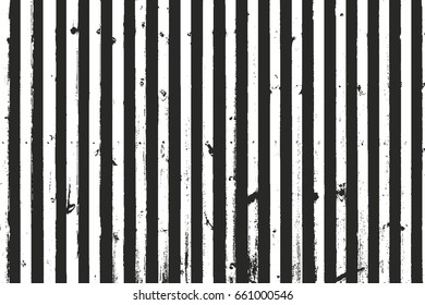 Distressed overlay wooden texture, grunge vector background.