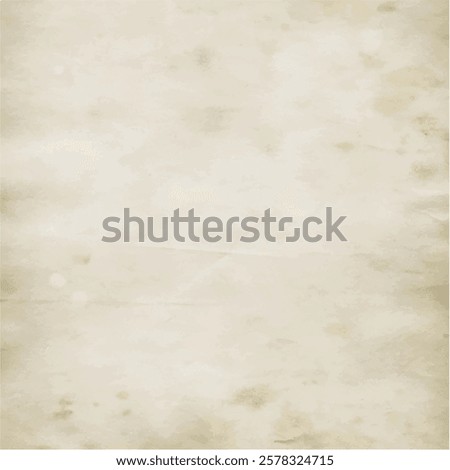 Distressed Parchment Texture With Cream Background