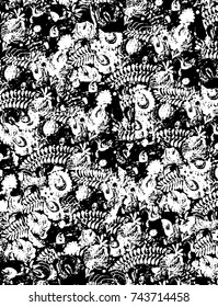 distressed pattern