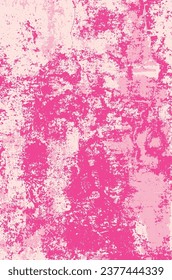 La textura de grunge rosado con problemas como fondo abstracto.