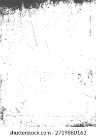 Distressed rechteckige Grunge Film Hintergrund Textur mit subtilem Korn und Kratzer für minimalistische grafische Design-Nutzung