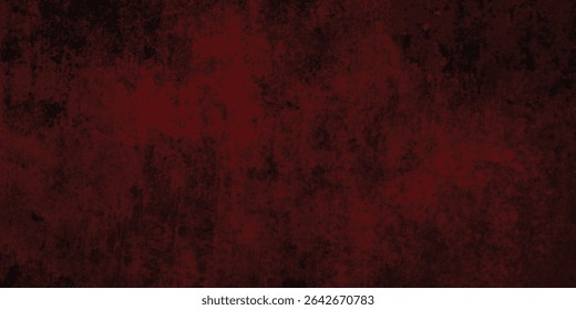 Distressed Red and Charcoal Black Background with Grit

