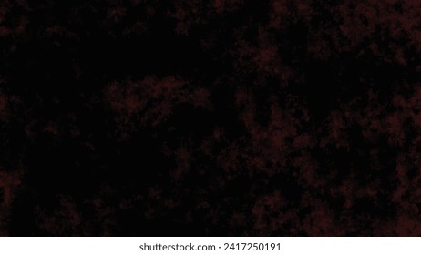 Textura de grunge rojo con angustia en el fondo oscuro, vector