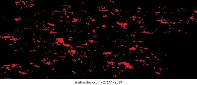Textura roja angustiada del grunge en un fondo oscuro, Vector
