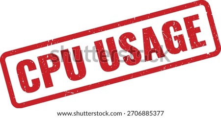 A distressed red rubber stamp displaying 