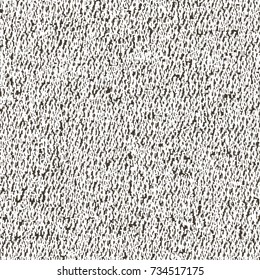 Distressed rough fabric texture. Abstract vector.