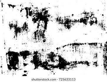 Distressed rustic used texture. Grunge rusty aged background.  Dirty black texture template. Design element.