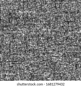 Textura de paño de chaqueta alterada. Borde fondo. Gráficos en blanco y negro.