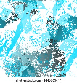 Distressed Splash. Watercolor Textures Surface. Seamless Pattern. Sport  Illustration Splash Trends Motif. Black and White Watercolor Overlay Surface. Abstract Brush Vector illustration.