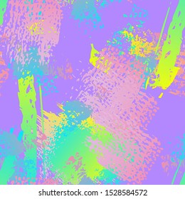 Distressed Splash. Watercolor Textures Surface. Seamless Pattern. Sport  Illustration Splash Print. Black and White Watercolor Overlay Surface. Abstract Brush Vector illustration.