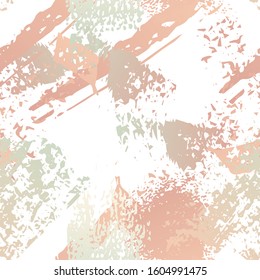 Distressed Splash. Watercolor Textures Surface. Seamless Pattern. Artistic Summer Splash Print. Black and White Watercolor Overlay Surface. Abstract Brush Vector illustration.