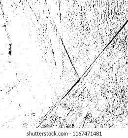 Distressed spray grainy overlay texture. Grunge dust messy background. Dirty powder rough empty cover template. Aged splatter crumb wall backdrop. Weathered drips aging design element. EPS10 vector.
