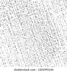 Distressed spray grainy overlay texture. Grunge dust messy background. Dirty powder rough empty cover template. Aged splatter crumb wall backdrop. Weathered drips aging design element. EPS10 vector
