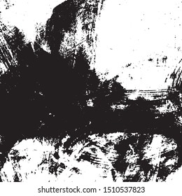 Distressed spray grainy overlay texture. Grunge dust messy background. Dirty powder rough empty cover template. Aged splatter crumb wall backdrop. Weathered drips aging design element. EPS10 vector