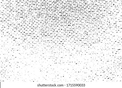 Distressed spray grainy overlay texture. Grunge dust messy background. Dirty powder rough empty cover template. Aged splatter crumb wall backdrop. Weathered drips aging design element. EPS10 vector.