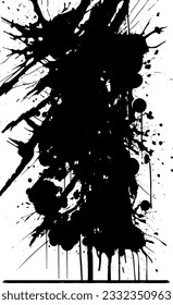 Textura superpuesta de grano de pulverización angustiada. Borra el fondo desordenado del polvo. Polvo sucio en polvo tosca plantilla de cubierta vacía. Fondo de pared de migaja de la plataforma envejecida. Elemento de diseño de envejecimiento de goteo de plumas meteorológicas