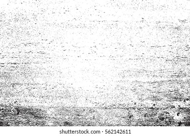 Distressed spray grainy overlay texture. Grunge dust messy background. Dirty powder rough empty cover template. Aged splatter crumb wall backdrop. Weathered drips aging design element. EPS10 vector.