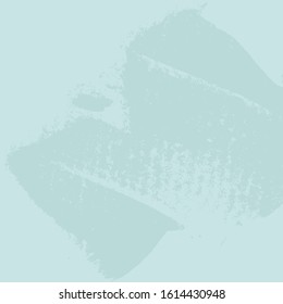 Distressed spray green grainy back texture. Grunge dust messy background. Dirty powder rough empty cover template. Aged splatter crumb wall backdrop. Weathered aging design element. EPS10 vector