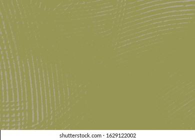 Distressed spray green grainy back texture. Grunge dust messy background. Dirty powder rough empty cover template. Aged splatter crumb wall backdrop. Weathered aging design element. EPS10 vector