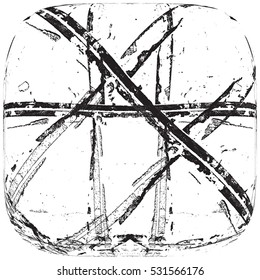 Distressed Stamp Overlay Texture for your design. EPS10 vector.