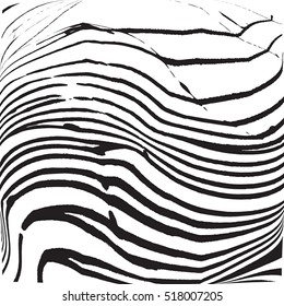 Distressed Striped Black Overlay Texture For Your Design. EPS10 vector.