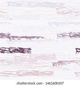 Distressed Stripes. Chalk Textures Surface. Seamless Pattern. Cool Chalk Print. Pastel Pink Backdrop. Texture Scratch Overlay Surface. Brush Vector Background.