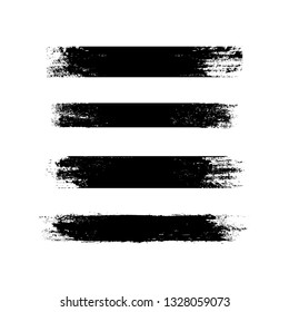 distressed stroke texture banners