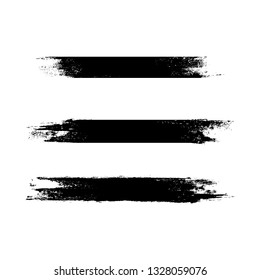 distressed stroke texture banners