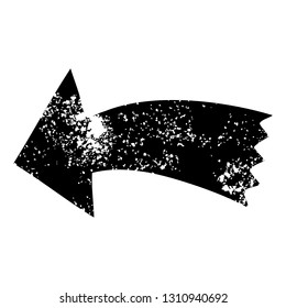 distressed symbol quirky arrow