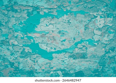Distressed teal Hintergrund mit einer farbigen Textur
