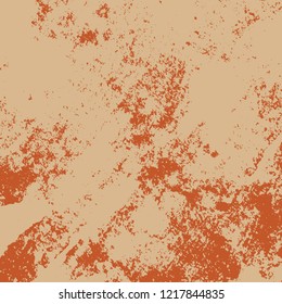Distressed Texture in beige colors. Empty aged grunge background for your design. EPS10 vector.
